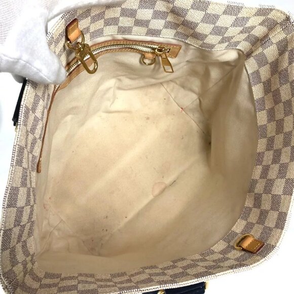 LOUIS VUITTON N41179 Damier Azur Plan Soleil Cabas PM Bag Shoulder Bag - Picture 13 of 15